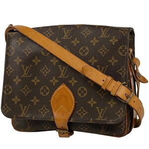 Louis Vuitton Cartesiere Monogram Brown Shoulder Bag